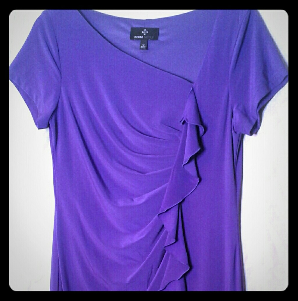 Perfectly Pretty Purple Dress by Ronni Nicole